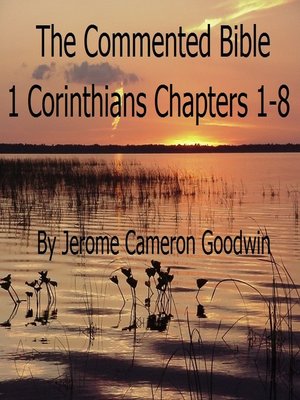 cover image of 1 Corinthians Chapters 1-8